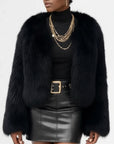 Elegant Imitation Fur Jacket