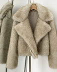 Women's Vintage Faux Fur Jacket