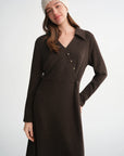 Retro European Temperament Knit Dress