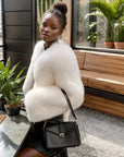 Elegant Imitation Fur Jacket
