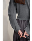 Minimalist O-Neck Pullover Sweater