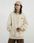 Women's Plush Drawstring Hoodie