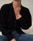 Women's V-Neck Long Sleeve Sweater