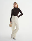 Women's Warm High-Waist Slim Pants