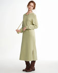 Women's Hooded Knit Sweater Dress