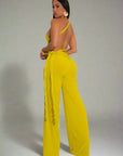 Backless Halter Jumpsuit for Women