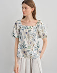 Floral Bud Two-Way Shirt