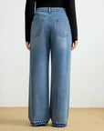 Classic High-Waist Straight Jeans