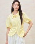 Elegant Summer Short-Sleeve Shirt