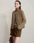 Women's Versatile Warm Knit Winter Coat