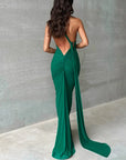 Elegant evening gown for weddings and formal events.