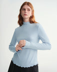 Women's Soft Self-Heating Wool Knit T-Shirt