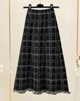 Korean-Style Autumn/Winter Knitted Skirt