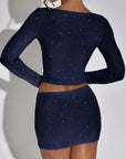 Sparkling Crystal Two-Piece Mini Set