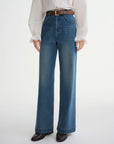 Perfect Stretch High-Waist Straight Leg Jeans for Plus Sizes