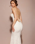White Sleeveless with Lace-Up Back